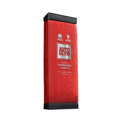 Imagen de Autoglym Hi Tech Paño de Limpieza para Acabados, Trapo Microfibra Ultra Absorbente Interiores Vehículos &amp; Carrocería, Pulido, Abrillantamiento Encerado, 40cm x Rojo