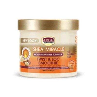 Imagen de Shea Miracle Crema Twist &amp; Loc Smoothie para cabello, 340 g