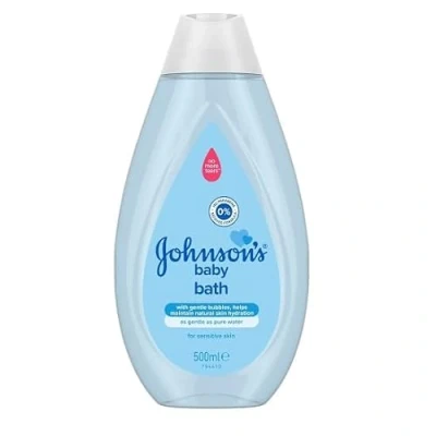 Imagen de Johnson&#039;s Baby Baño regular para bebé, multicolor, 500 ml (paquete de 1)