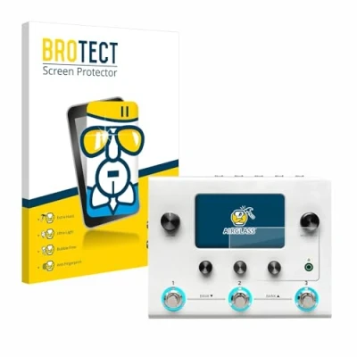 Imagen de BROTECT Protector Pantalla Cristal para Hotone Ampero II Stomp Vidrio [Dureza 9H, Anti Arañazos]