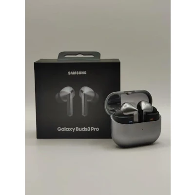 Imagen de Auriculares True Wireless Samsung Galaxy Buds3 Pro, ANC, Bluetooth 5.4, Audio 24bits, 3 Micrófonos, Reproducción hasta 30h, Dual Amp, Grafito