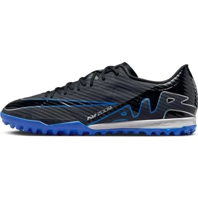 Imagen de NIKE Zoom Vapor 15 Academy TF, Zapatillas de Futsal Hombre, Negro/Cromo Hyper Royal, 40 EU
