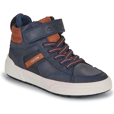Imagen de Geox J WEEMBLE BOY A, Zapatillas para Niños, NAVY/COGNAC, 38 EU