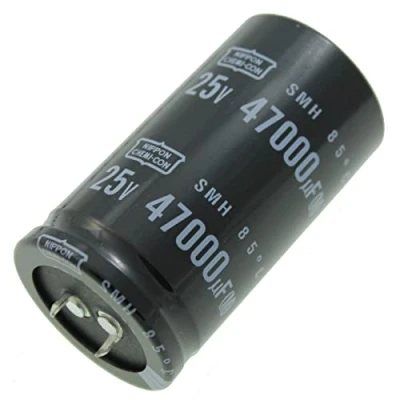 Imagen de Condensador Elko radial 47000µF 25V Snap In electrolítico hasta 85C 47000uF de United Chemi Con