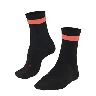 Imagen de FALKE RU4 Endurance W So algodón antiampollas 1 par, Calcetines para correr Mujer, Negro Black 3002, 37 38