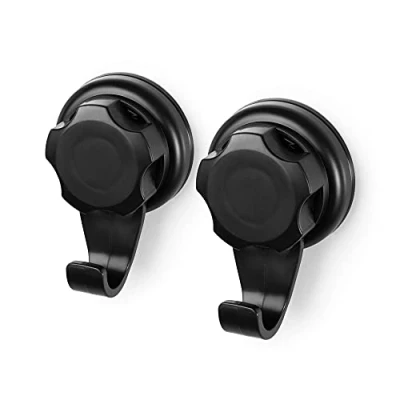 Imagen de Compactor Juego de 2 Ganchos Pequeños Bestlock, Negro, Talla Única