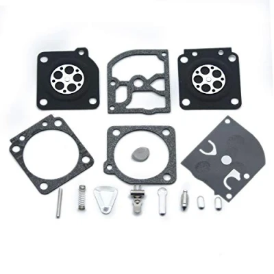 Imagen de Kit de reparación carburador, juego membrana compatible con HUSQVARNA 113LD 123C 123L 322L 323L 325L 325HS 322HL, STIHL 1129, 1137, 020T, MS192, MS200, MS200T sustituye a ZAMA RB 69 CARCAR