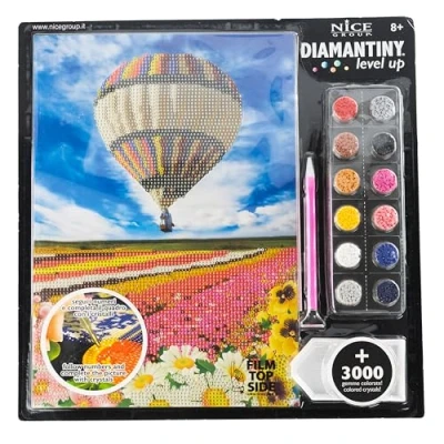 Imagen de DIAMANTINY Level Up Landscape Nice Group Creative Art, Diamond Painting Kits, crea el mosaico del Velero