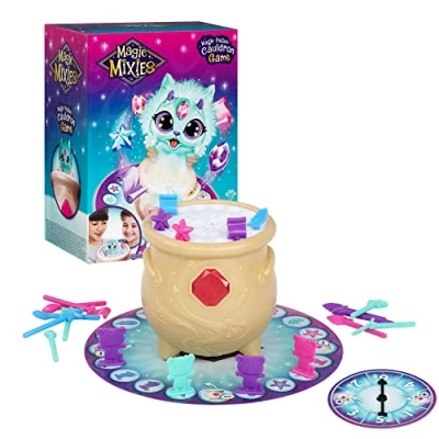 Imagen de Spontuneous Juego de poción, coloca los Ingredientes mágicos en el caldero y Haz Que Mixie se despliegue para Ganar, Multicolor, S (Moose Toys 91037), a partir 4 años