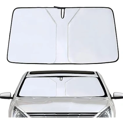 Imagen de LSHGTMM Parasol para Parabrisas Delantero Citroen C4 I Grand Picasso (Phase I, 2006) 2006 2010, Plegable Coche con.