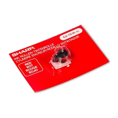 Imagen de EL 2910R Sharp EA 781RRD rodillo entintado rojo (original)