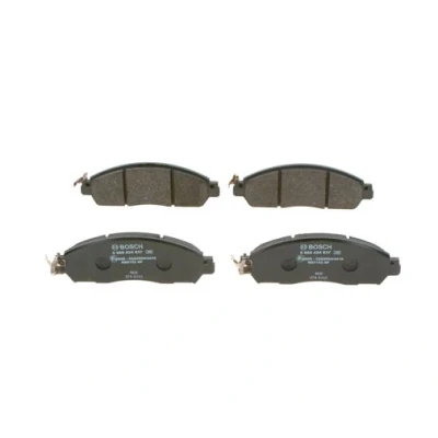 Imagen de BOSCH 0 986 424 837 Juego de pastillas freno Low Metallic NISSAN: NP300 Navara Pick up, Camión plataforma / Chasis