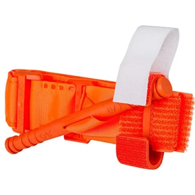 Imagen de C.A.T CAT Kit de torniquete oficial grado militar para control sangrado, color naranja