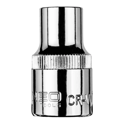 Imagen de NEO TOOLS 08 410 Piezas insertables de llave cubo 1/2 10 mm Acero cromo vanadio hexagonal