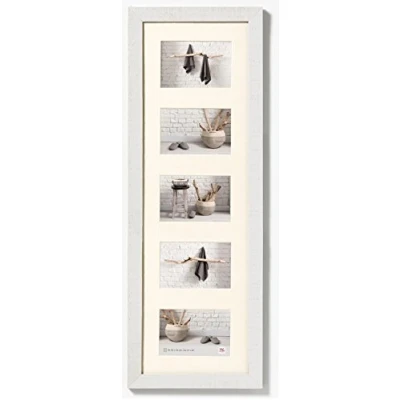 Imagen de Walther Design HO515V Home, Marco de la galería madera, blanco polar, formato imagen 5x 10 x 15 cm
