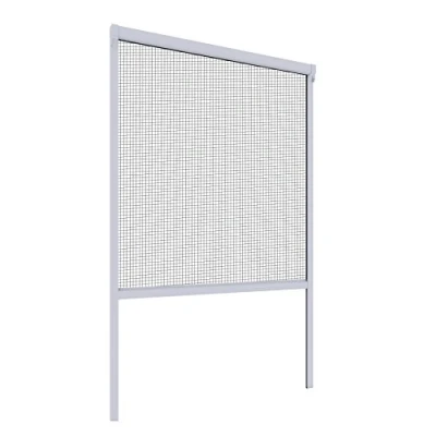 Imagen de Mosquito Stop, mosquitera enrollable para ventana, se puede acortar individualmente, blanco, 130 x 160 cm, 23591