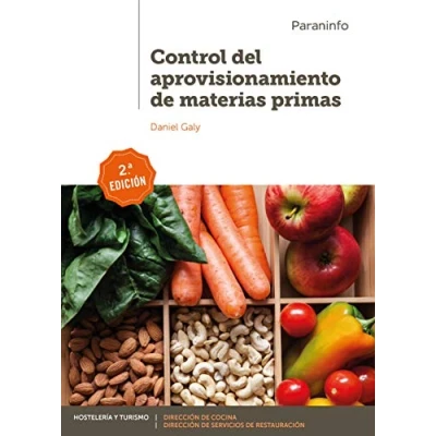 Imagen de Control del aprovisionamiento de materias primas 2.ª edición (Hostelería y Turismo)