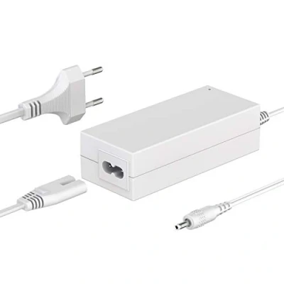 Imagen de ledscom.de fuente de alimentación LED 48 W para sistema enchufe ATOM, enchufe, 24 V CC, blanco, IP20, transformador, red, adaptador transformador LED,