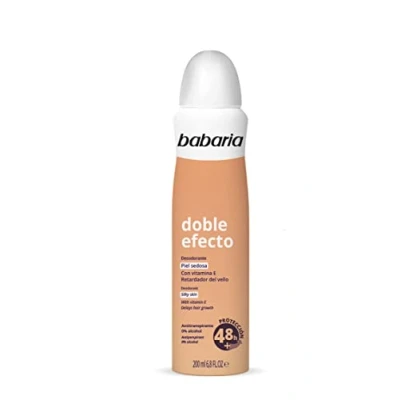 Imagen de Babaria Desodorante en spray doble efecto 0% alcohol Antitranspirante 200ml