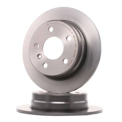 Imagen de BREMBO COATED DISC LINE 08.9580.11 Disco de freno 258 8 5 macizo revestido altamente carbonizado con tornillos MERCEDES BENZ: Clase B, A norauto