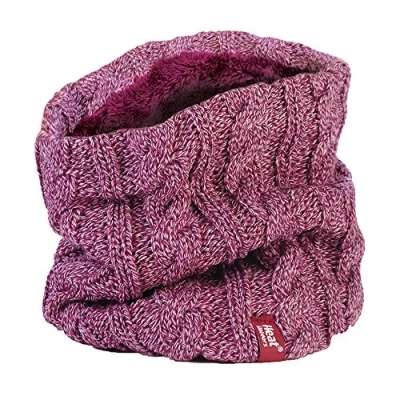Imagen de Heat Holders Calentador térmico de cuello invierno para mujer, 3,5 tog, Talla única, rosa (b), única