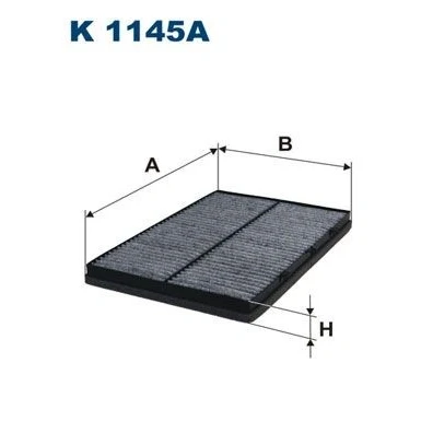 Imagen de FILTRON K 1145A Filtro de habitáculo carbón activado 388 275 30 ROVER: 75, 75 Tourer