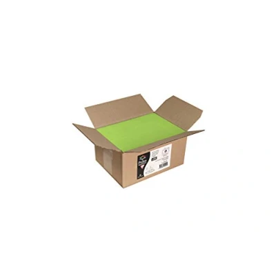 Imagen de Clairefontaine Ref 55545C Sobres envasados a granel de polen (paquete 200 unidades), tamaño DL, papel 120 g/m², compatible con inyección tinta y láser, sin ácidos, respaldo autoadhesivo, verde intensivo