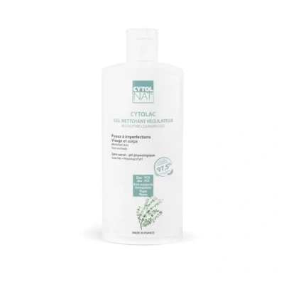 Imagen de Cytolac Gel Limpiador Cuidado para pieles sensibles con tendencia acneica Cara y espalda Limpia suavemente la piel Combate el exceso de sebo Sin jabón 250 ml Cytolnat