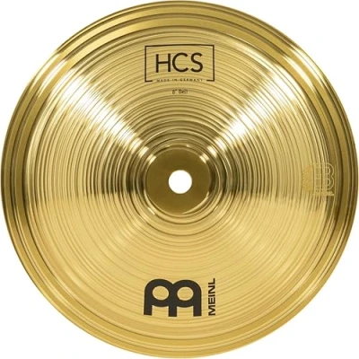Imagen de Meinl Cymbals HCS Plato Bell de 8 pulgadas (20,32cm) Platillos Batería Latón, Acabado Tradicional (HCS8B)