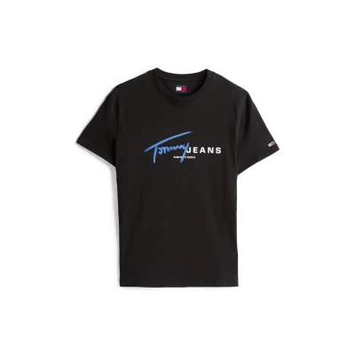 Imagen de Tommy Jeans TEE Camiseta estampada, Hombre, Talla: 48, Black