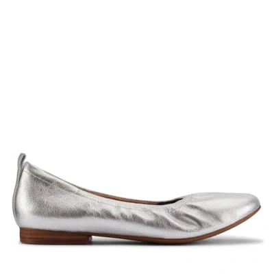 Imagen de Clarks Fawna Soft, Zapatos Tipo Ballet Mujer, Silver Metallic, 41 EU