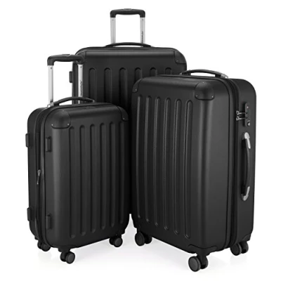 Imagen de HAUPTSTADTKOFFER SPREE Maleta rígida, Trolley expandible, Equipaje de viaje, 4 ruedas dobles, TSA, 75 cm, 119 litros, Negro