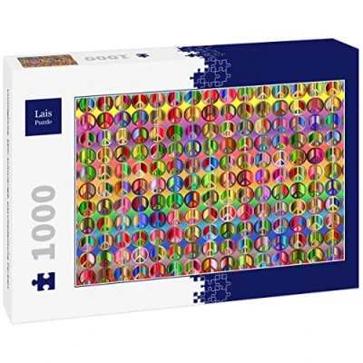 Imagen de Lais Puzzle Imposible, Muy difícil, Colores psicodélicos 1000 Piezas