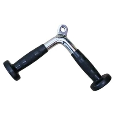 Imagen de BSFIT Agarres para Gym, Barra poleas Gimnasio, Accesorios maquinas de gimnasios (1 Agarre V)
