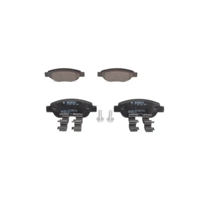 Imagen de BOSCH 0 986 494 606 Juego de pastillas freno Low Metallic con instrucciones montaje, Chapa antichirridos, tornillos TOYOTA: Aygo norauto,