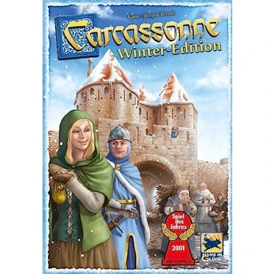 Imagen de Hans im Glück HIGD0506 Carcassonne Winter Edition Game, Individual, Multicolor, Colorido, 3. Eigenständig