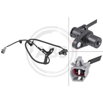 Imagen de A.B.S. 31039 sensor de ABS pasivo 1000 gris