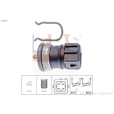 Imagen de EPS 1.830.251 Sensor de Temperatura del Refrigerante Made in Italy OE Equivalent RENAULT: CLIO 2, LAGUNA 1, OPEL: Vivaro A Furgón