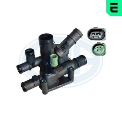 Imagen de ERA 350154A Termostato, refrigerante 105 con junta sensor Plástico carcasa (cárter) VOLKSWAGEN: Golf 4, 5, Touran I, AUDI: A3 Hatchback