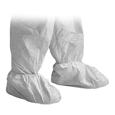 Imagen de Cubrezapato Tyvek, Modelo POSA, Blanco, 42 46 (Paquete de 20)