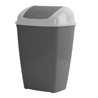 Imagen de FORNOR 12077 PAPELERA CLICK CLACK 10 L 24.8 x 20