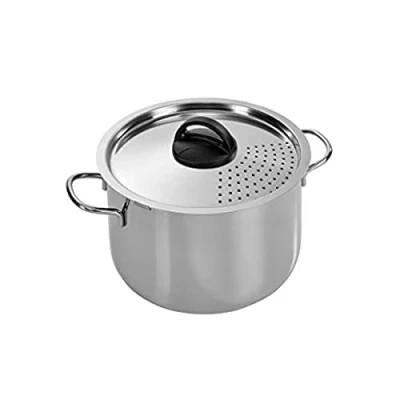 Imagen de Barazzoni spaghettieri scolaveloce inoxidable CM22, acero inoxidable, 5.5 L,