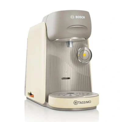Imagen de Bosch Cafetera Multibebida Tassimo Finesse Friendly, Hasta 40 bebidas, INTELLIBREW™, Beige, TAS167P