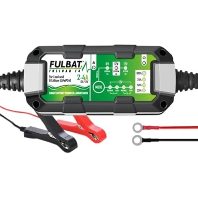 Imagen de Chargeur batterie fulbat fulload f4 6v 12v 4a (pour de 1.2 a 120 ah)