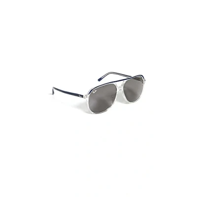 Imagen de Ray Ban 0RB2198 Gafas de Sol, BLU On Trasparent, 56 para Hombre