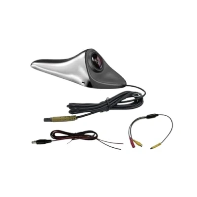 Imagen de Camara Marcha Atras Coche Cámara de Vista Trasera 1080P Punto Ciego Lateral Auxiliar Atrás Aleta Tiburón, Lente Giratoria IP68, AHD Visión