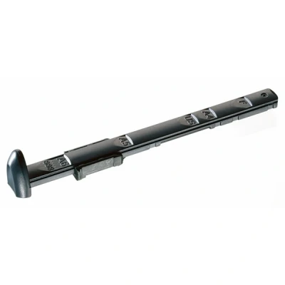 Imagen de Leitz Topstyle 17250089 Riel de tope para perforadora doble y Topstyle, plástico, color gris oscuro