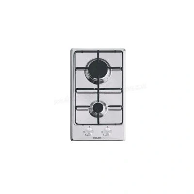 Imagen de Placa De Gas Glem Gt32ix 30cm Integrado 2 Fuegos Inox