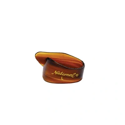 Imagen de Planet Waves National púas para pulgar, Celuloide, Falsa Tortuga, Pulgares SOLO, Grande, 4