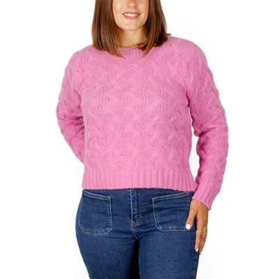 Imagen de Jersey de Punto para Mujer, Sueter Casual Manga Larga Invierno, Otoño, Cuello Redondo. Talla M